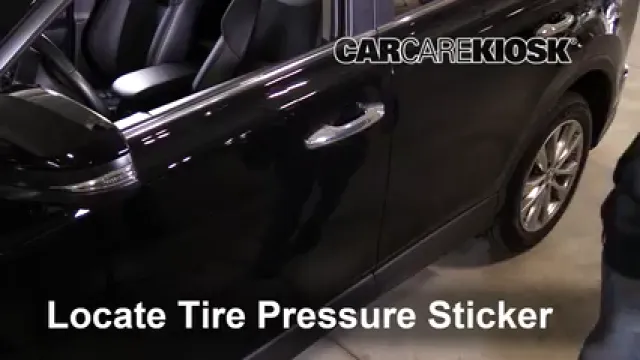 2016 Toyota RAV4 Limited 2.5L 4 Cyl. Tires & Wheels Check Tire Pressure